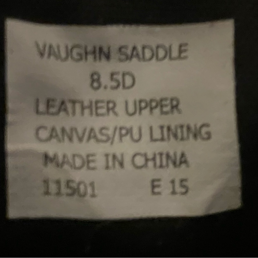 NIB Ralph Lauren Polo Vaughn Leather Men’s Saddle Sneakers Shoes Size 8.5 - Picture 3 of 13